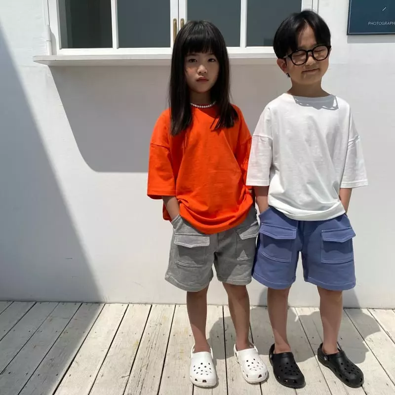 Our - Korean Children Fashion - #kidzfashiontrend - Camps Pocket Shorts - 8