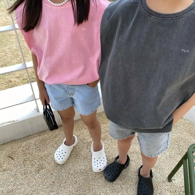 Our - Korean Children Fashion - #kidzfashiontrend - After Paint Boxy Sleeveless - 2