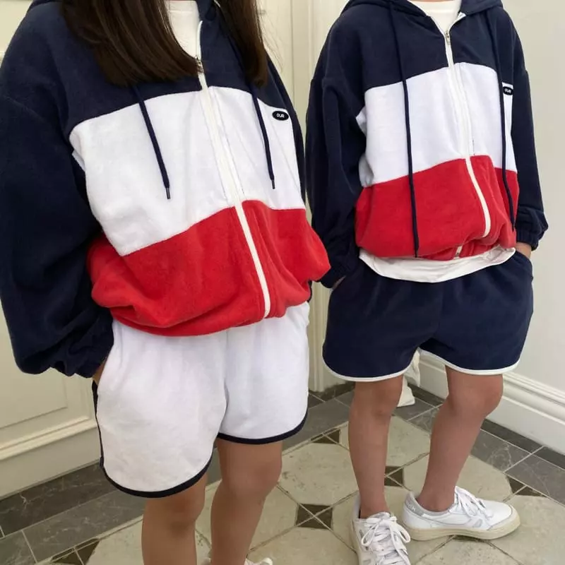 Our - Korean Children Fashion - #kidzfashiontrend - Beach Terry Hoody - 6
