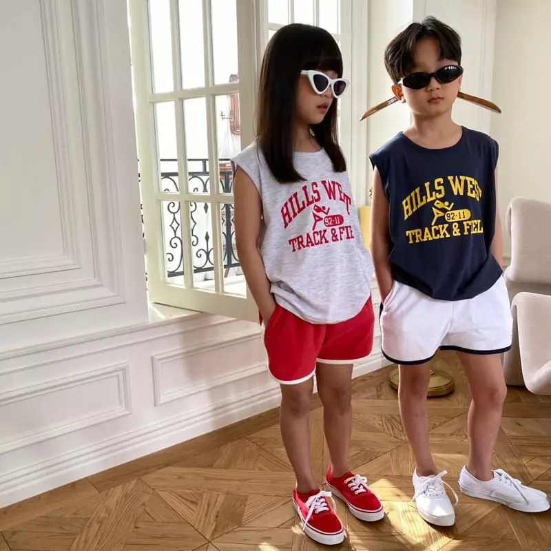 Our - Korean Children Fashion - #kidzfashiontrend - Beach Terry Shorts