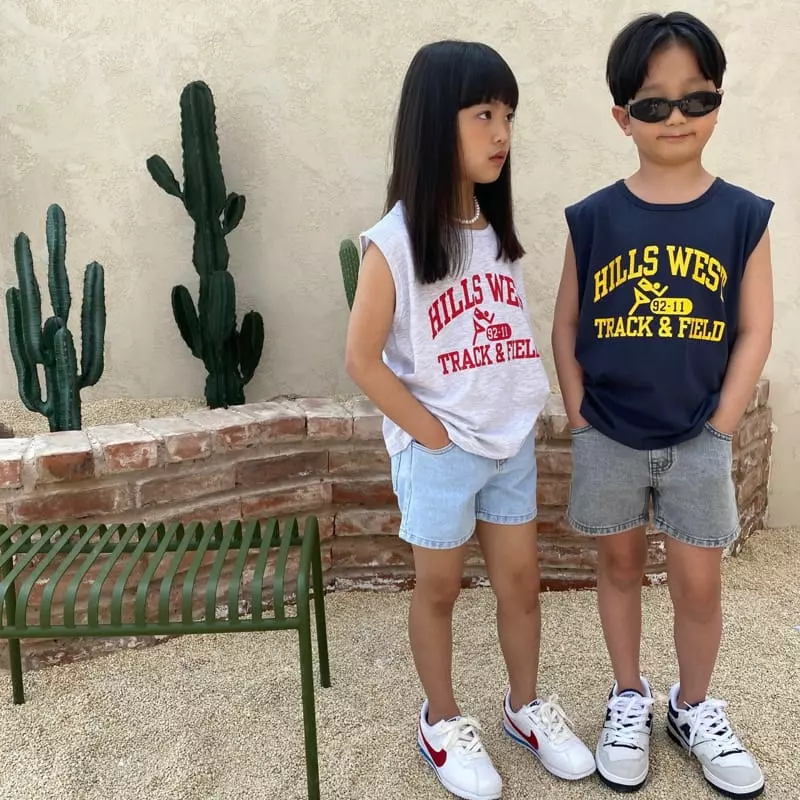 Our - Korean Children Fashion - #littlefashionista - Track Sleeveless - 11