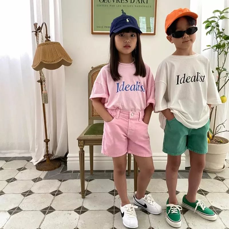 Our - Korean Children Fashion - #littlefashionista - Paint Shorts - 10