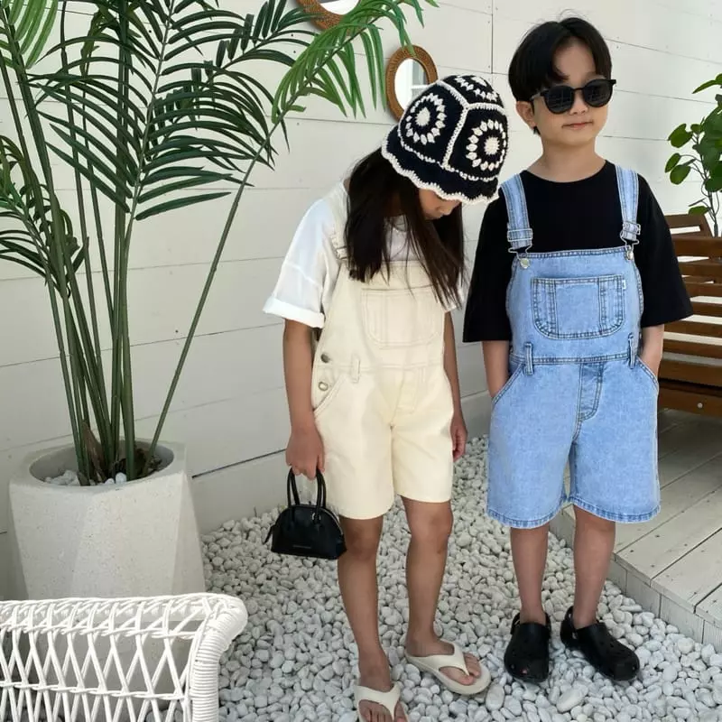 Our - Korean Children Fashion - #littlefashionista - Butter Overalls - 6