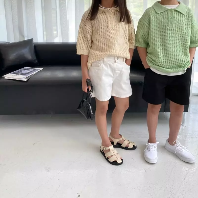 Our - Korean Children Fashion - #littlefashionista - Punching Collar Knit - 9