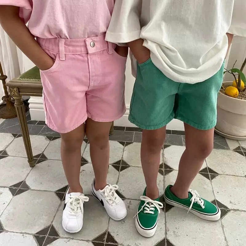 Our - Korean Children Fashion - #magicofchildhood - Paint Shorts - 11