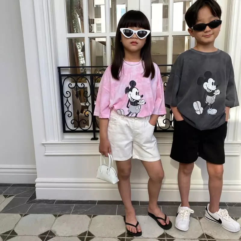 Our - Korean Children Fashion - #magicofchildhood - Smocked Mickey Tee - 10