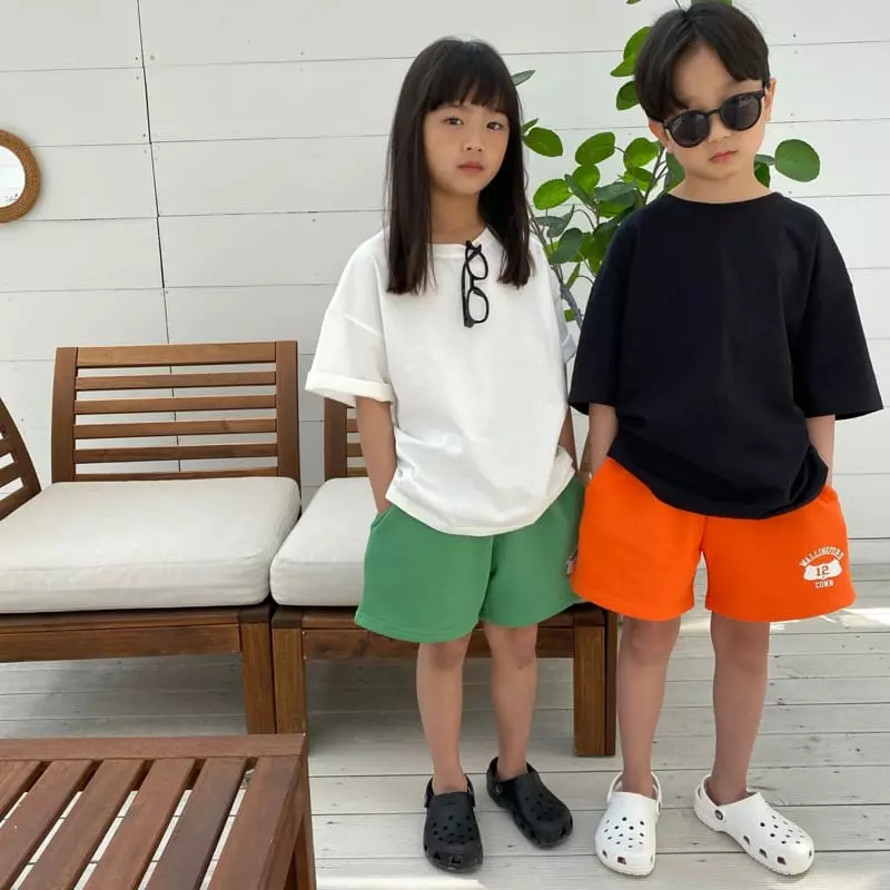 Our - Korean Children Fashion - #magicofchildhood - Corn Terry Shorts - 7