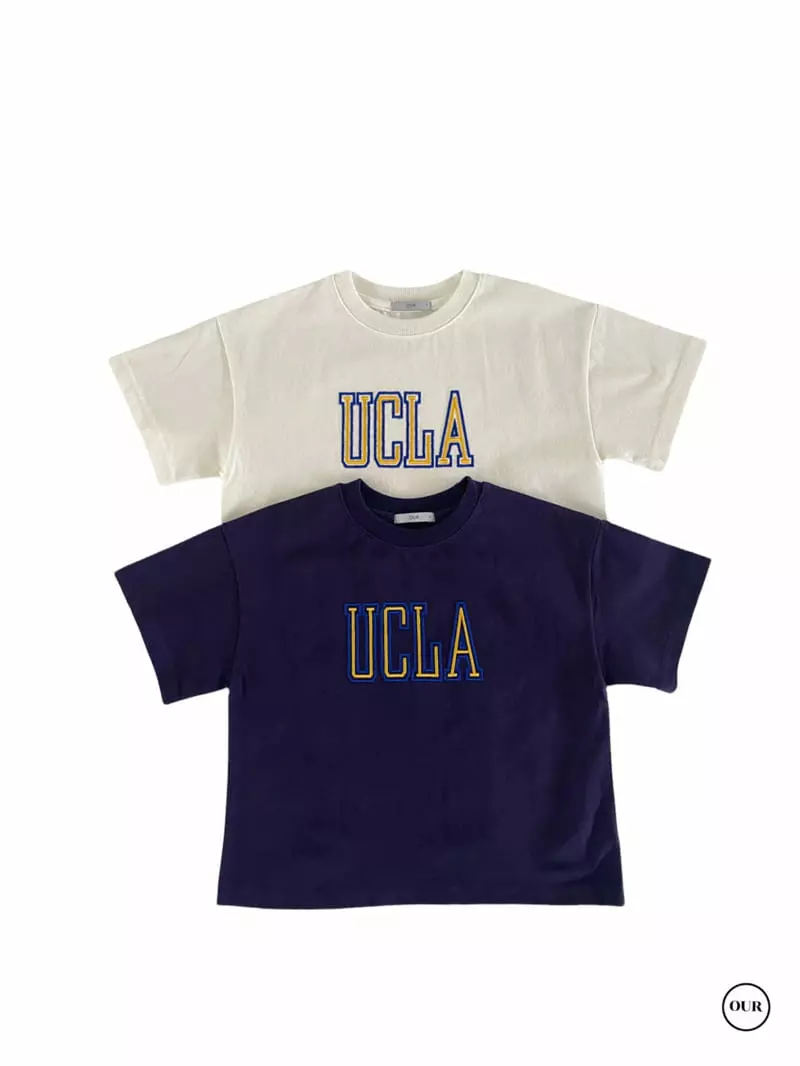 Our - Korean Children Fashion - #magicofchildhood - UCLA Embroidery Tee - 10
