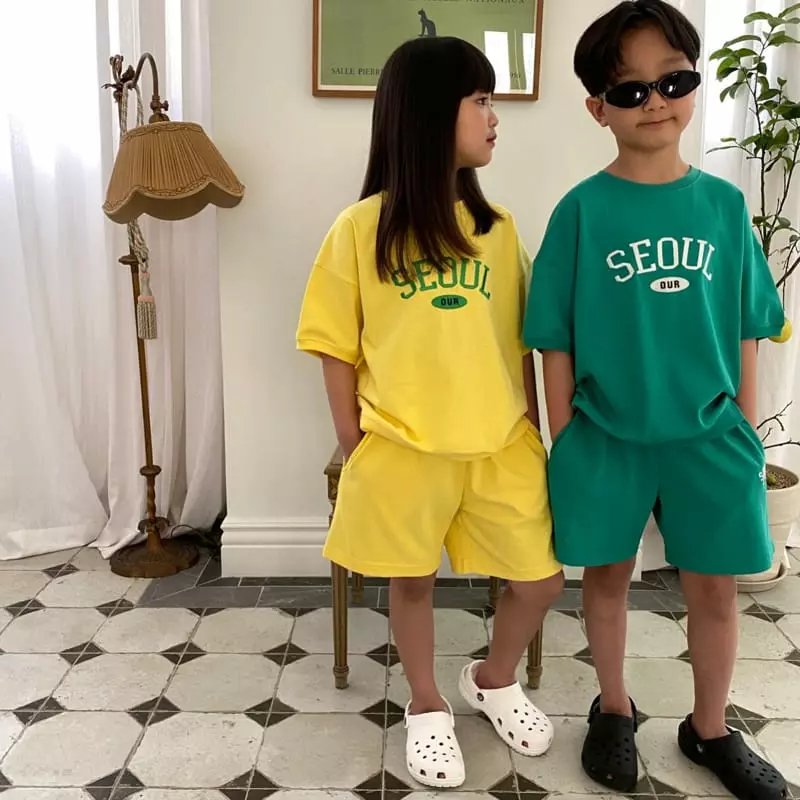 Our - Korean Children Fashion - #magicofchildhood - Our Top Bottom Set - 2