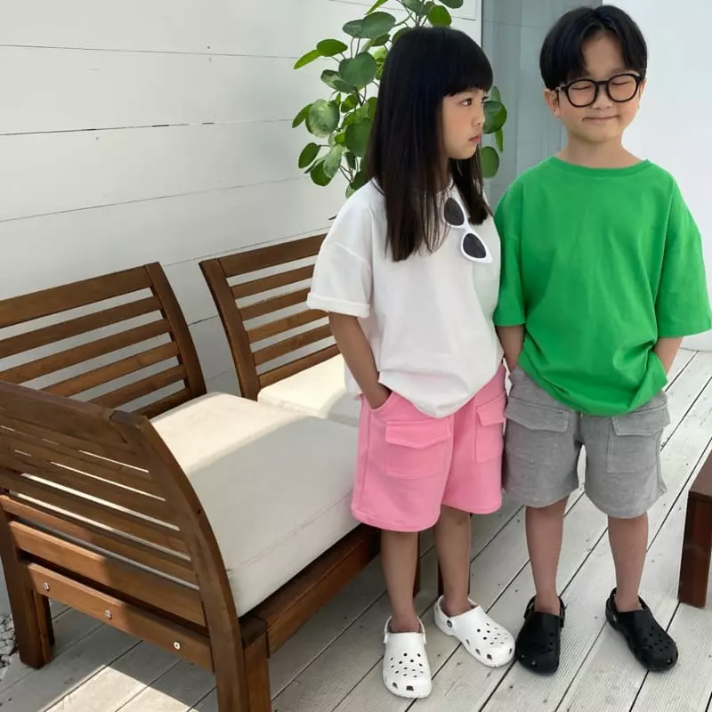 Our - Korean Children Fashion - #minifashionista - Camps Pocket Shorts - 12