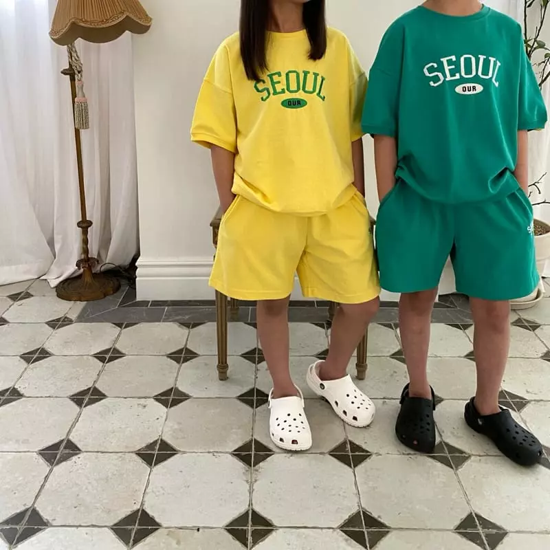 Our - Korean Children Fashion - #minifashionista - Our Top Bottom Set - 3