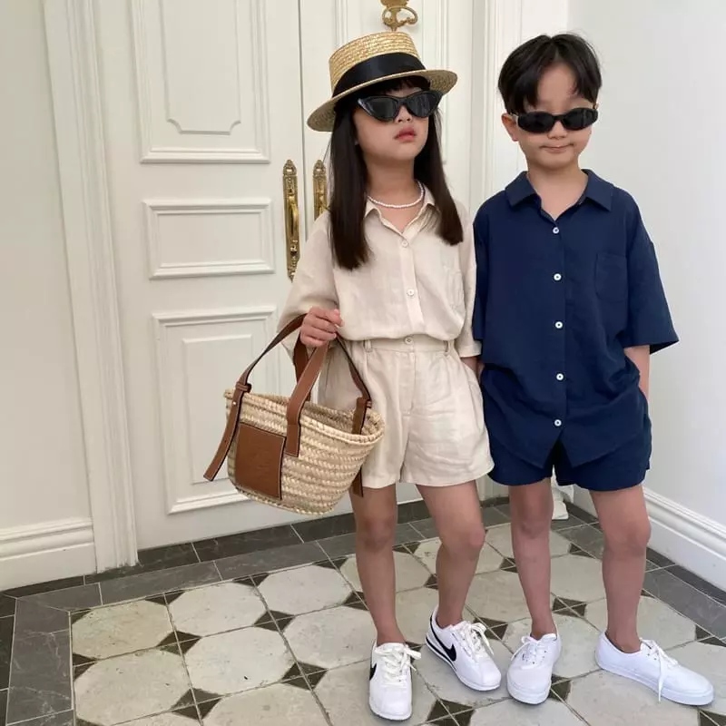 Our - Korean Children Fashion - #minifashionista - Lemer Top Bottom Set - 6