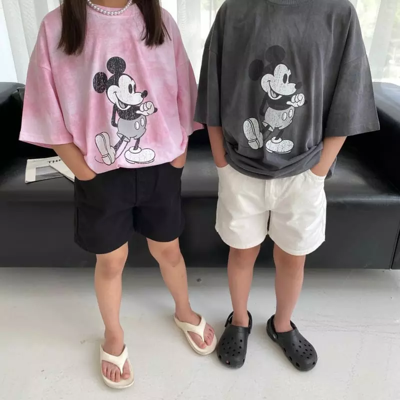 Our - Korean Children Fashion - #prettylittlegirls - Smocked Mickey Tee - 12