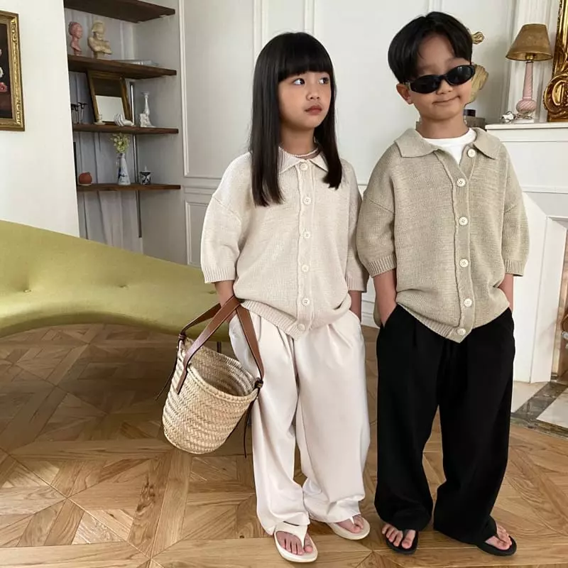 Our - Korean Children Fashion - #prettylittlegirls - Magaret Collar Cardigan - 10