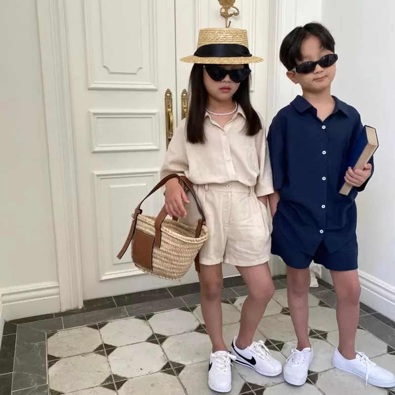 Our - Korean Children Fashion - #prettylittlegirls - Lemer Top Bottom Set - 7
