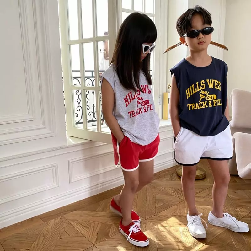 Our - Korean Children Fashion - #prettylittlegirls - Beach Terry Shorts - 6