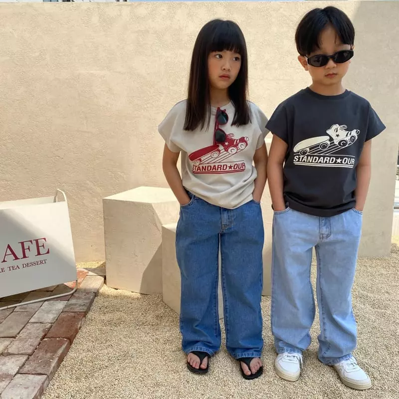 Our - Korean Children Fashion - #todddlerfashion - Skate Sleeveless