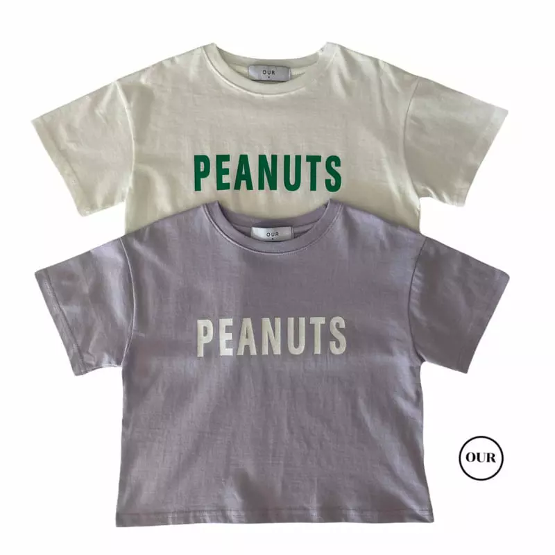 Our - Korean Children Fashion - #todddlerfashion - Peanut Tee - 9