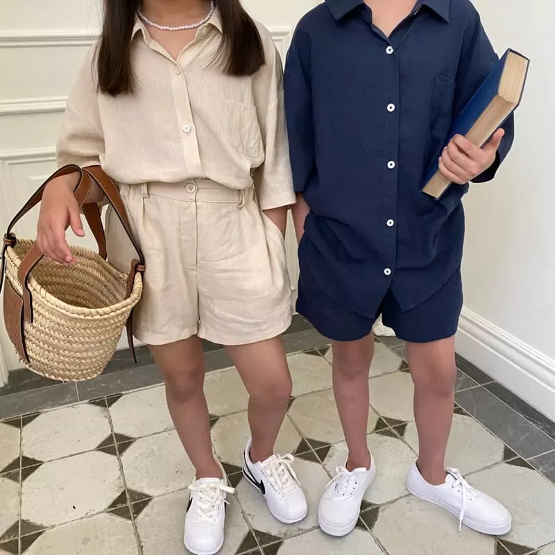 Our - Korean Children Fashion - #todddlerfashion - Lemer Top Bottom Set - 8