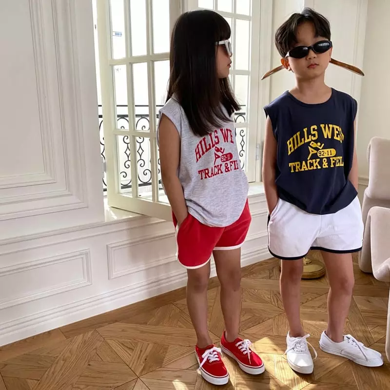 Our - Korean Children Fashion - #todddlerfashion - Beach Terry Shorts - 7