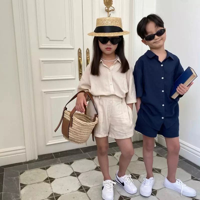 Our - Korean Children Fashion - #toddlerclothing - Lemer Top Bottom Set - 9