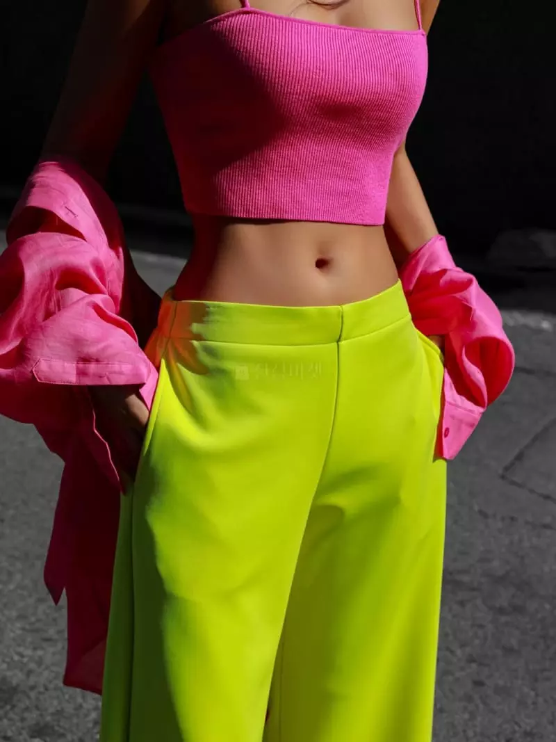 Paper Moon - Korean Women Fashion - #momslook - Half Banded Pants - 10