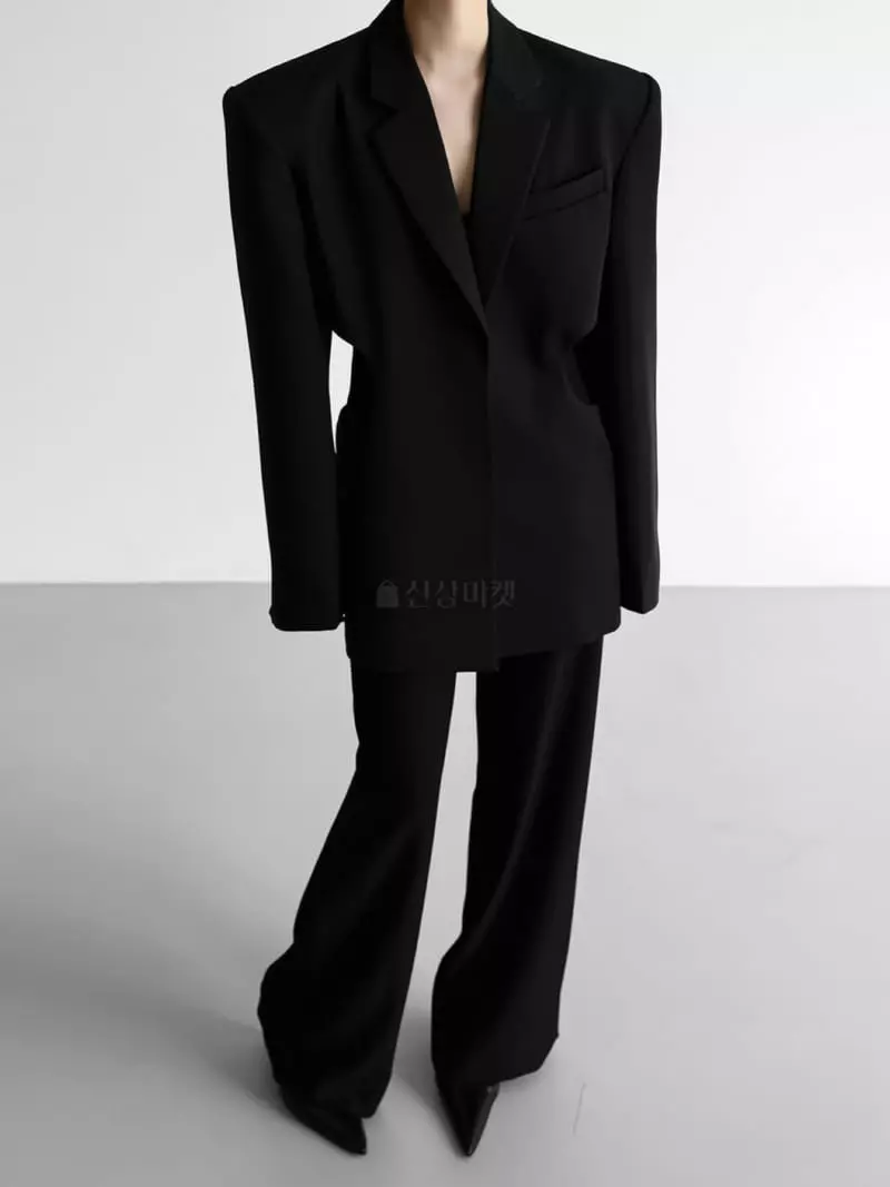 Paper Moon - Korean Women Fashion - #momslook - Square Waist Jacket - 2