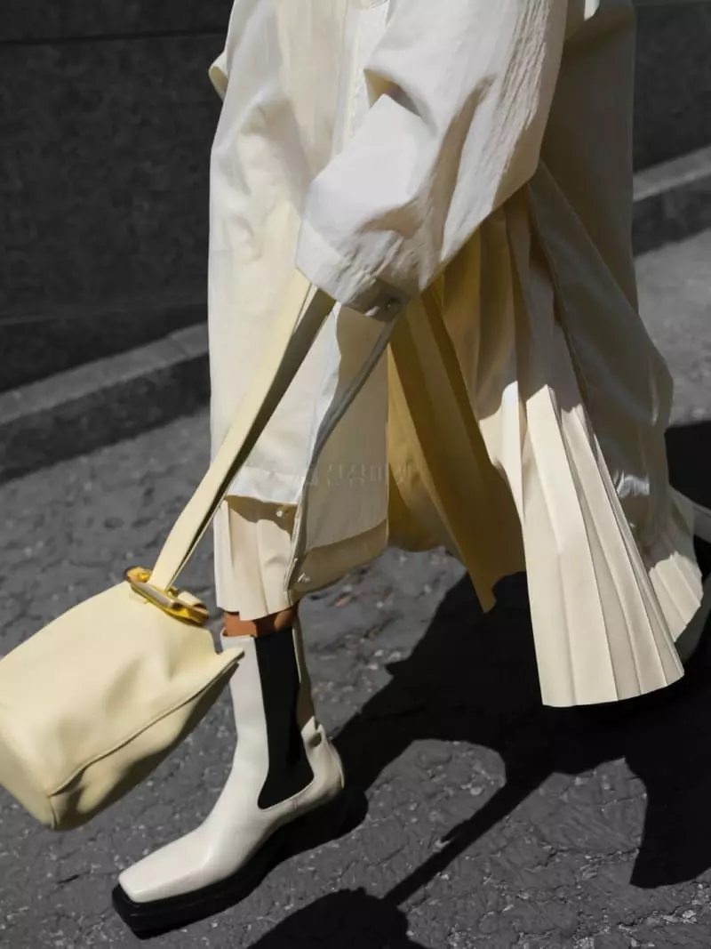 Paper Moon - Korean Women Fashion - #womensfashion - Leather Plare Skirt - 2