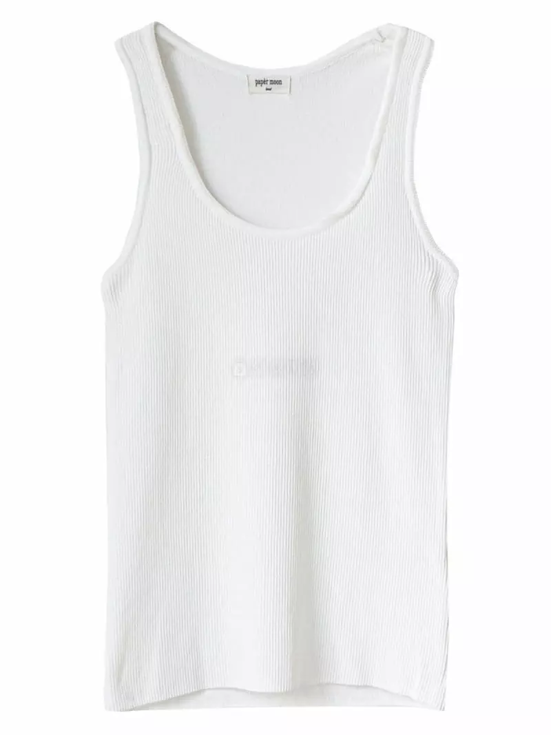 Paper Moon - Korean Women Fashion - #womensfashion - Rib Tank Sleeveless Knit - 8