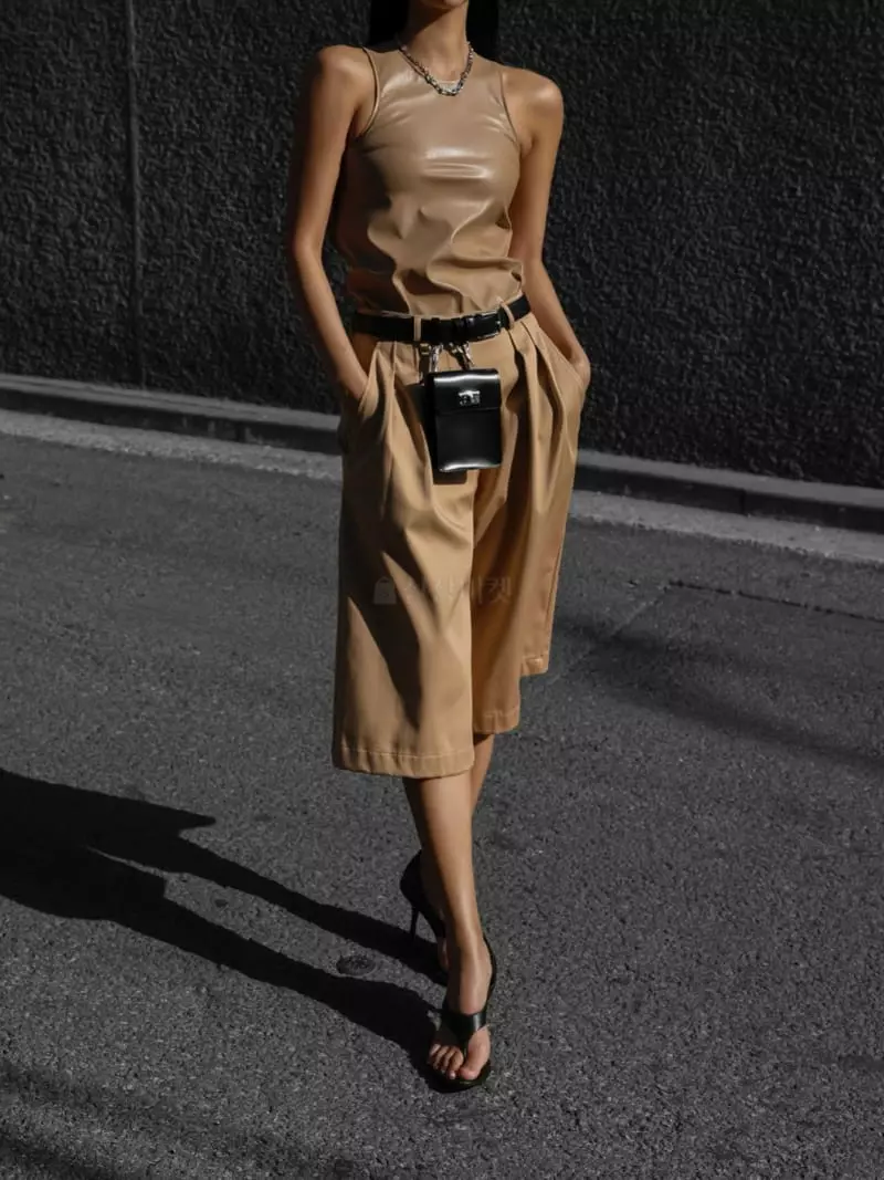 Paper Moon - Korean Women Fashion - #womensfashion - Twill Shorts