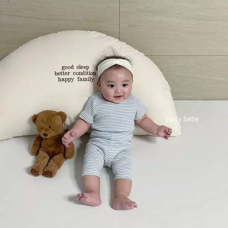 Party Kids - Korean Baby Fashion - #babyboutique - Stripes Cong Easywear - 5