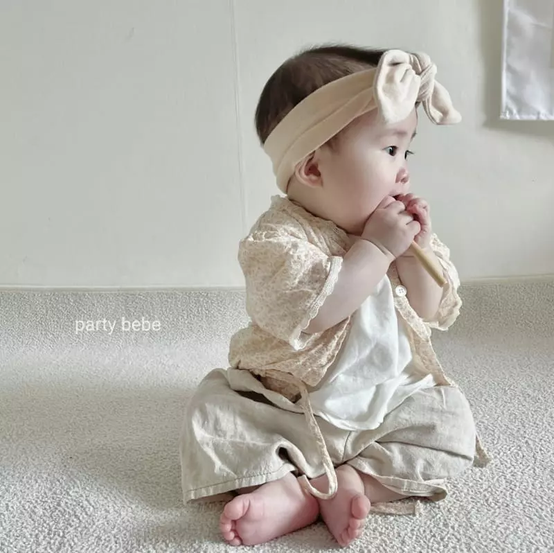 Party Kids - Korean Baby Fashion - #babyboutique - Marbly Pants - 7