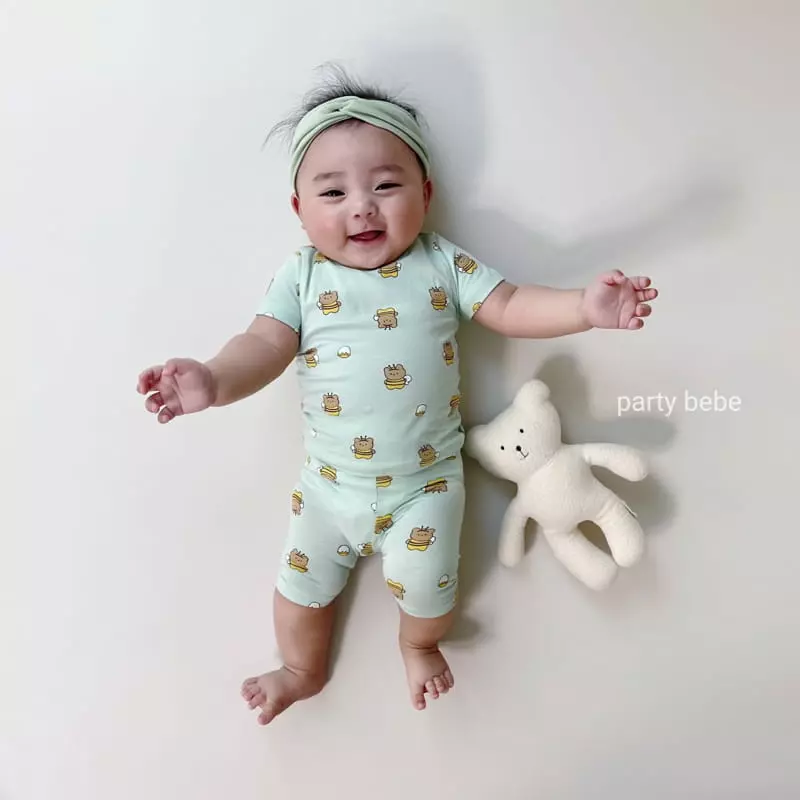 Party Kids - Korean Baby Fashion - #babyboutique - Honey Bee Easywear - 8