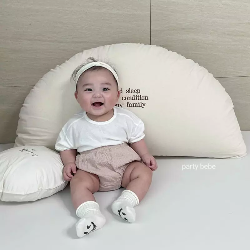 Party Kids - Korean Baby Fashion - #babyboutique - Pom Pom Bloomer - 12