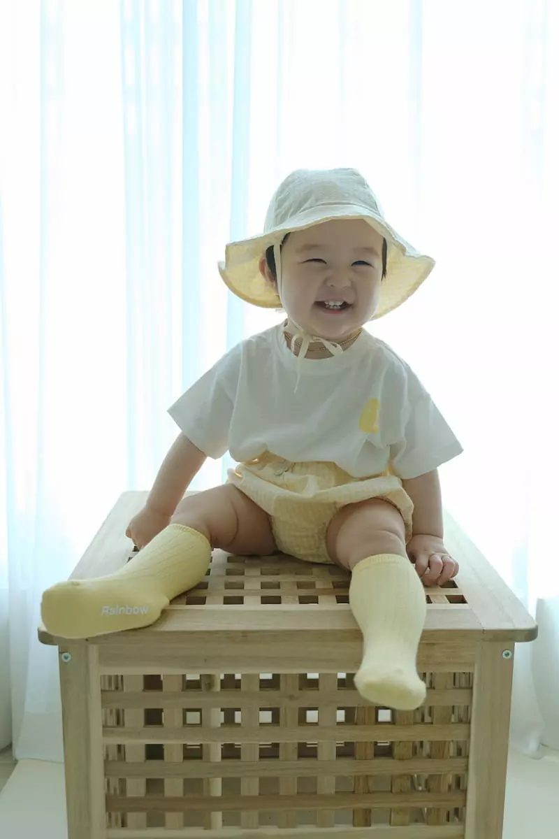Party Kids - Korean Baby Fashion - #babyboutiqueclothing - Maman Top Bloomer with Bucket Hat - 8