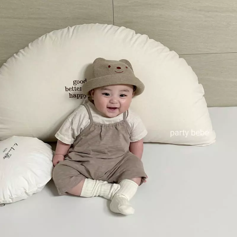 Party Kids - Korean Baby Fashion - #babyclothing - Cheese Tee - 9
