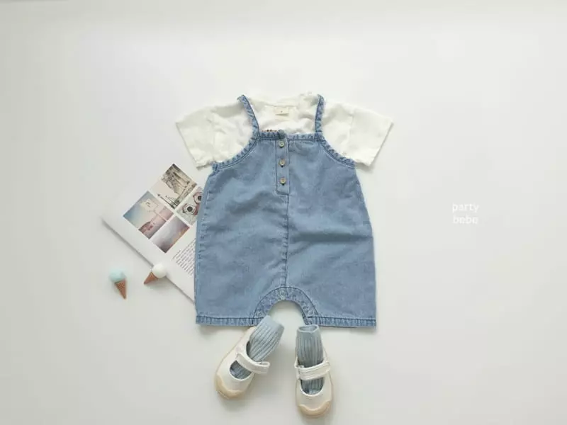 Party Kids - Korean Baby Fashion - #babyclothing - Ggongi Overalls - 8