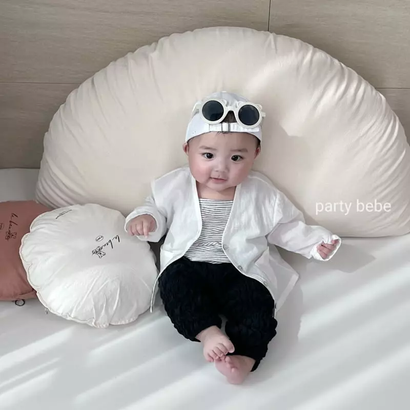 Party Kids - Korean Baby Fashion - #babyfashion - Ice Cardigan - 5