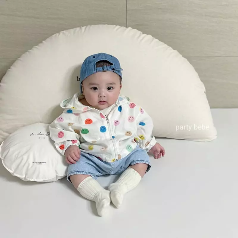 Party Kids - Korean Baby Fashion - #babyfashion - Summer Smile Jumper - 3
