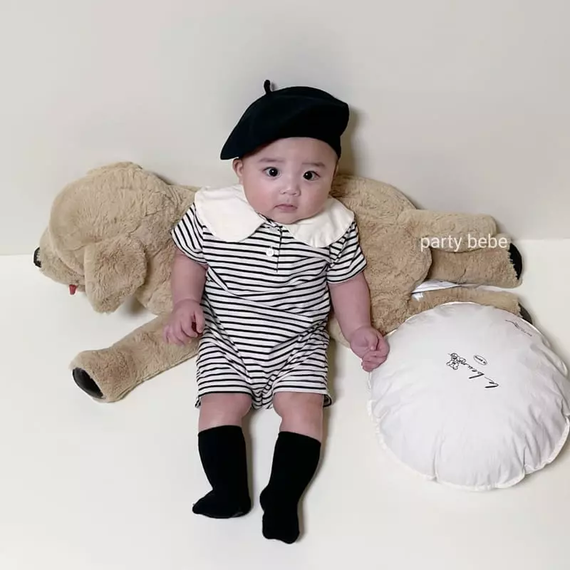 Party Kids - Korean Baby Fashion - #babyfashion - Saint Bodysuit - 2
