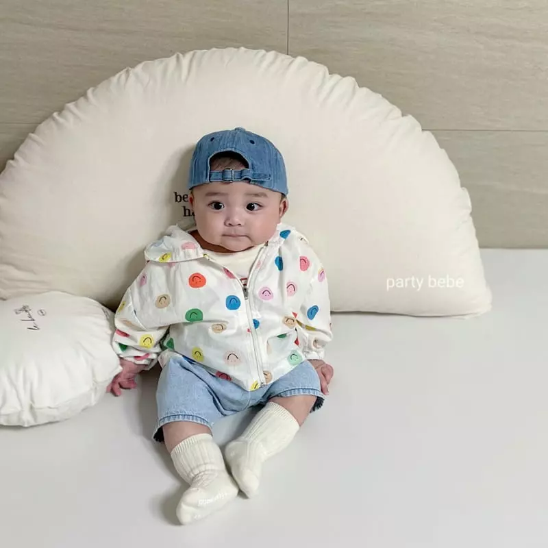 Party Kids - Korean Baby Fashion - #babyfashion - Summer Smile Jumper - 4