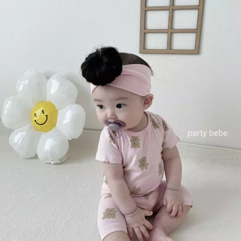 Party Kids - Korean Baby Fashion - #babyfever - Cherry Bear Easywear - 5