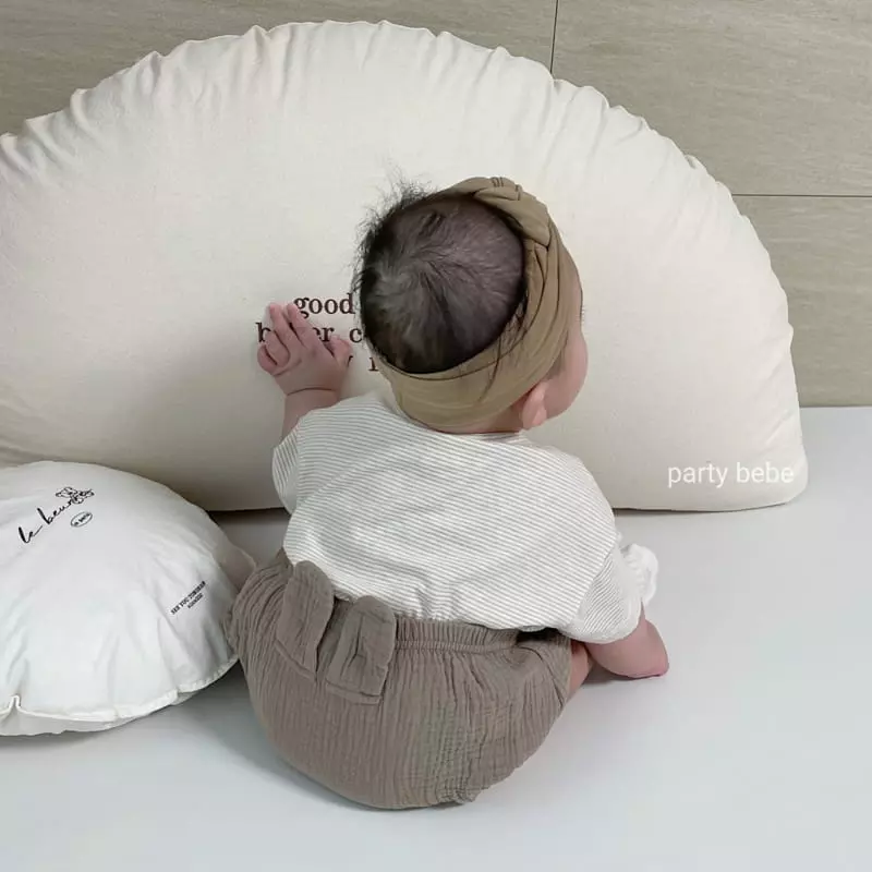 Party Kids - Korean Baby Fashion - #babyfever - Pom Pom Bloomer