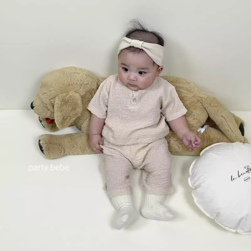 Party Kids - Korean Baby Fashion - #babygirlfashion - Ice Top Bottom Set - 8