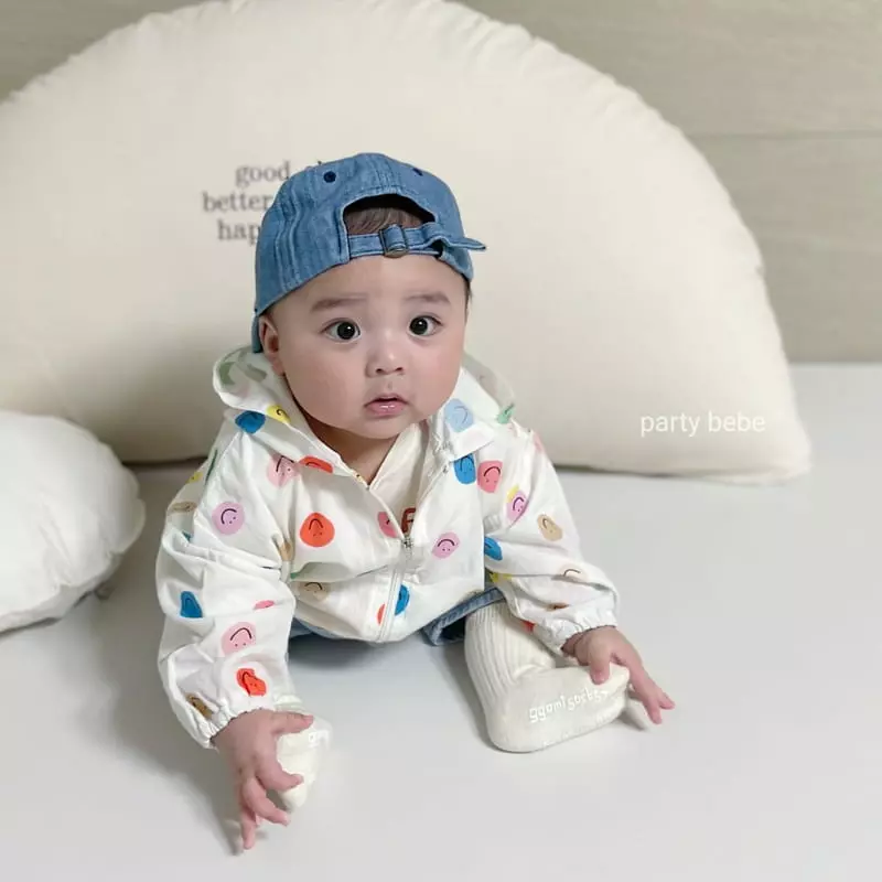 Party Kids - Korean Baby Fashion - #babygirlfashion - Summer Smile Jumper - 5