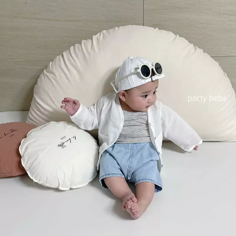 Party Kids - Korean Baby Fashion - #babylifestyle - Ice Cardigan - 8