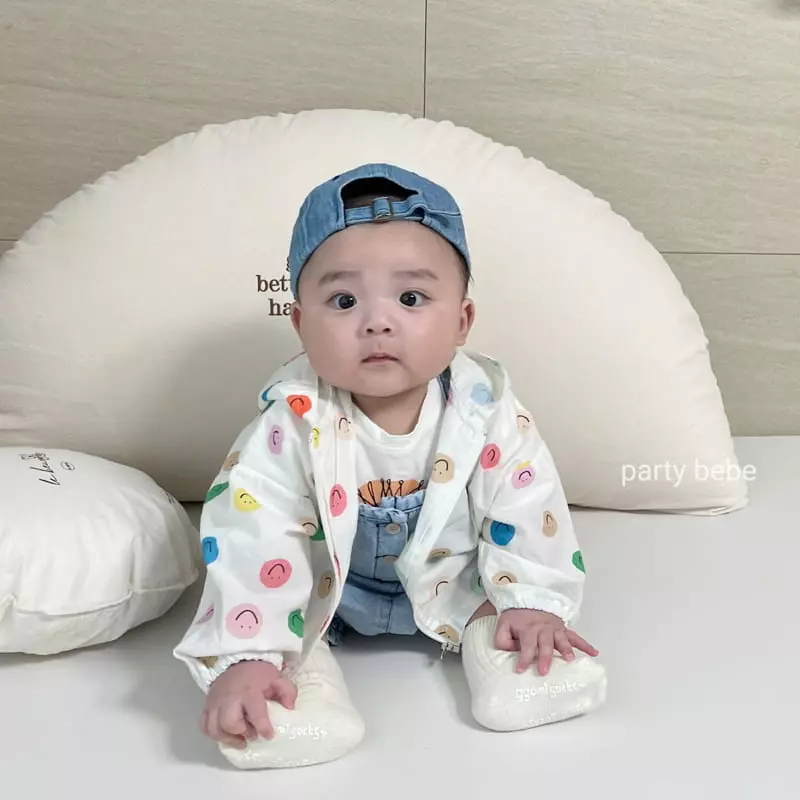 Party Kids - Korean Baby Fashion - #babylifestyle - Summer Smile Jumper - 6