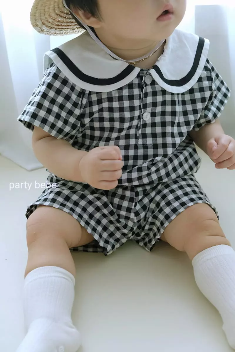 Party Kids - Korean Baby Fashion - #babylifestyle - Marine Top Bottom Set