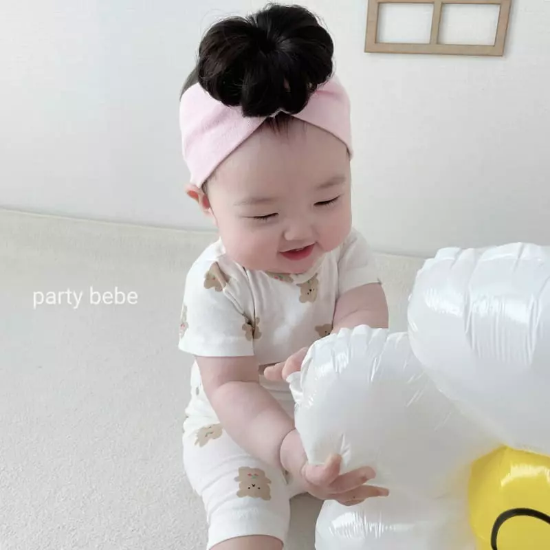 Party Kids - Korean Baby Fashion - #babylifestyle - Cherry Bear Easywear - 7
