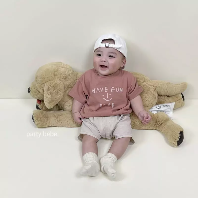 Party Kids - Korean Baby Fashion - #babylifestyle - Fun Fun Tee - 2